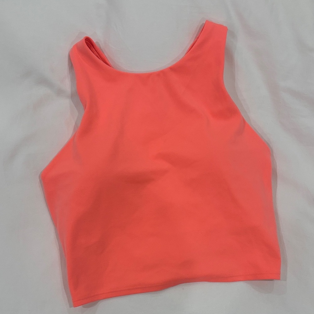 Coral Women's Cropped Workout Bra